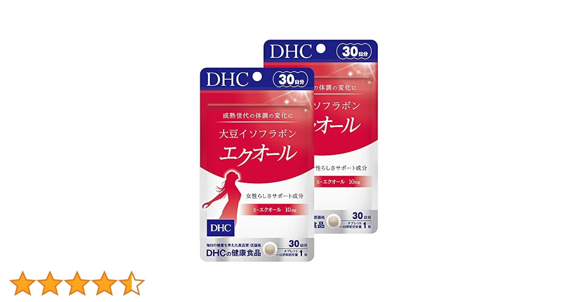DHC - DHC大豆イソフラボンエクオール30日分✖︎3袋 Amazon | 【2個セット】DHC 大豆イソフラボン エクオール